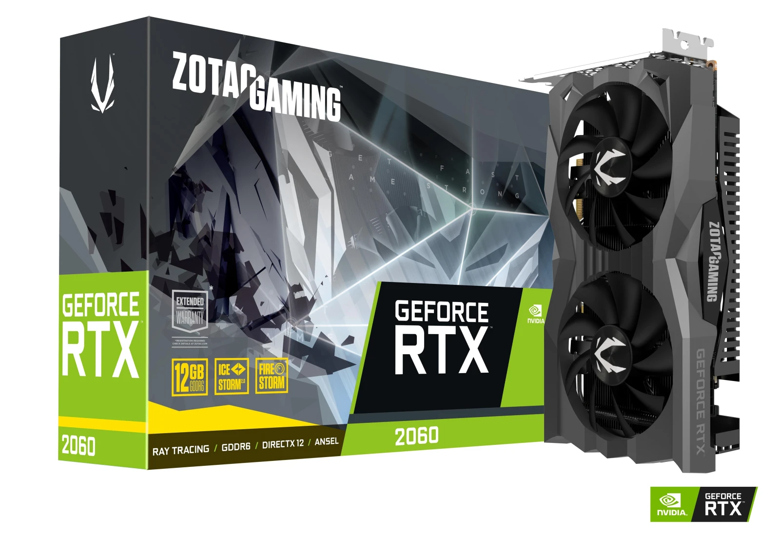 Zotac Gaming Geforce RTX 2060 Twin Fan 12gb